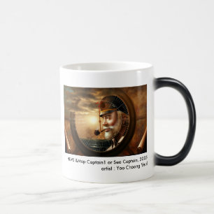 Taza Mágica NOTICIAS y capitán del mapa (capitán de mar),