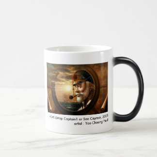 Taza Mágica NOTICIAS y capitán del mapa (capitán de mar),