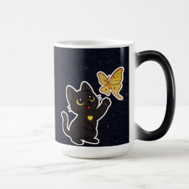 Taza Mágica #NovaCatAdventures  and Lunar Moth Frolics Mug