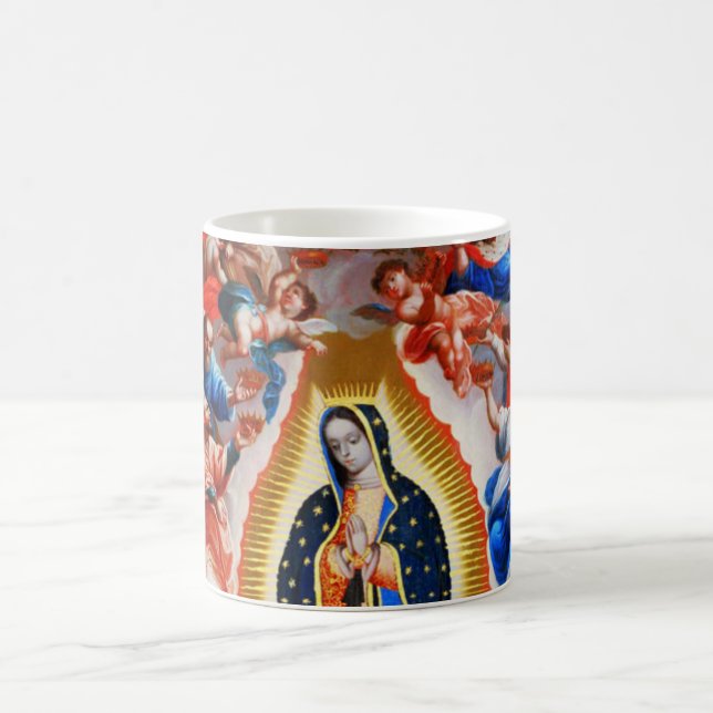 Taza Mágica Nuestra Señora de Guadalupe Magia Morphing Mug (Centro)