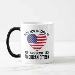 Taza Mágica Nueva cita ciudadana norteamericana, regalos de ci