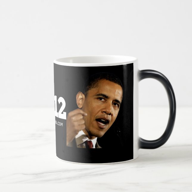 Taza Mágica Obama 2012 (Derecha)