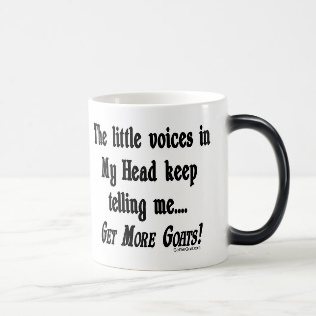 Taza Mágica Obtener más cabras divertidas cabras (Derecha)