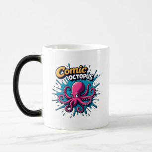 Taza Mágica Octopus cómico: Diversión y extravagante actitud d