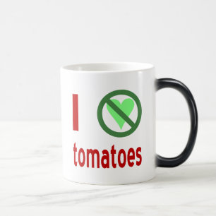 Taza Mágica Odio los tomates