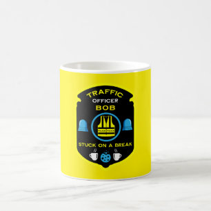 Taza Mágica Oficial de policía de tráfico
