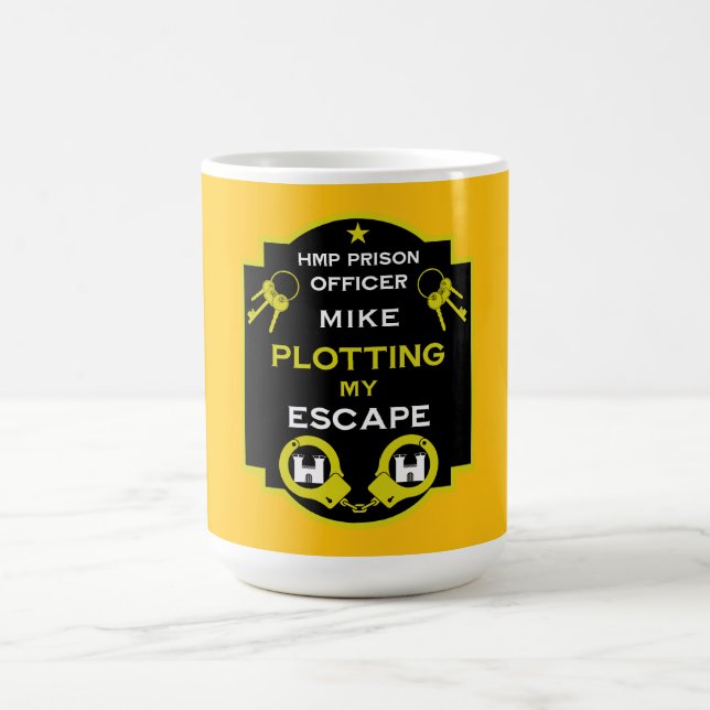 Taza Mágica Oficial de prisiones de HMP (Centro)