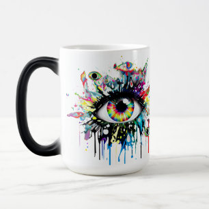 Taza Mágica Ojo Ver