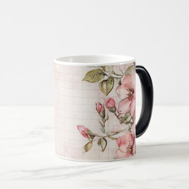 Taza Mágica Old vintage paper valentines day (Anverso derecho)