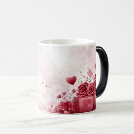 Taza Mágica Old vintage paper valentines day