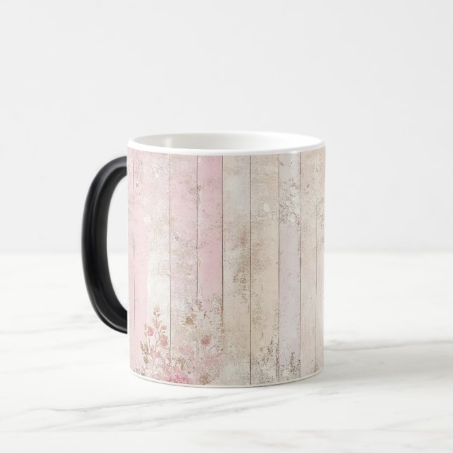 Taza Mágica Old vintage paper valentines day (Anverso izquierdo)