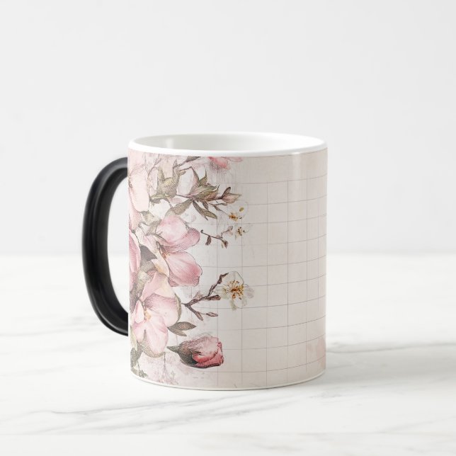 Taza Mágica Old vintage paper valentines day (Anverso izquierdo)