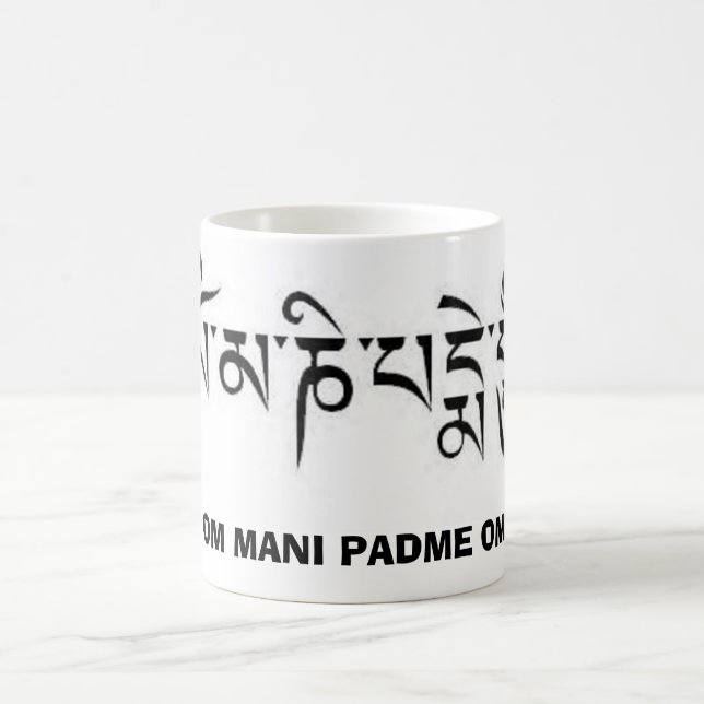 Taza Mágica OM Mani Padme OM (Centro)