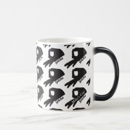 Taza Mágica Opción de nombre personalizado Morph Mug de juego