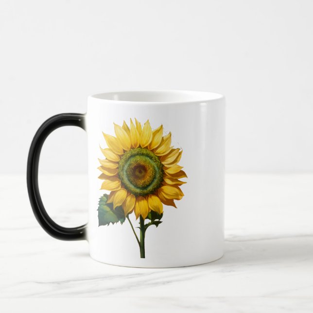 Taza Mágica Optimismo iluminado por la luz del sol Morphing Mu (Izquierda)