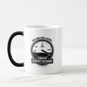 Taza Mágica Orgullo de la tripulación del submarino por encima