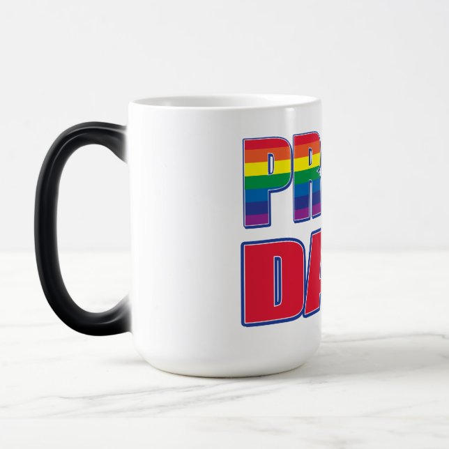 Taza Mágica Orgullo de papá - Orgullo Gay (Izquierda)