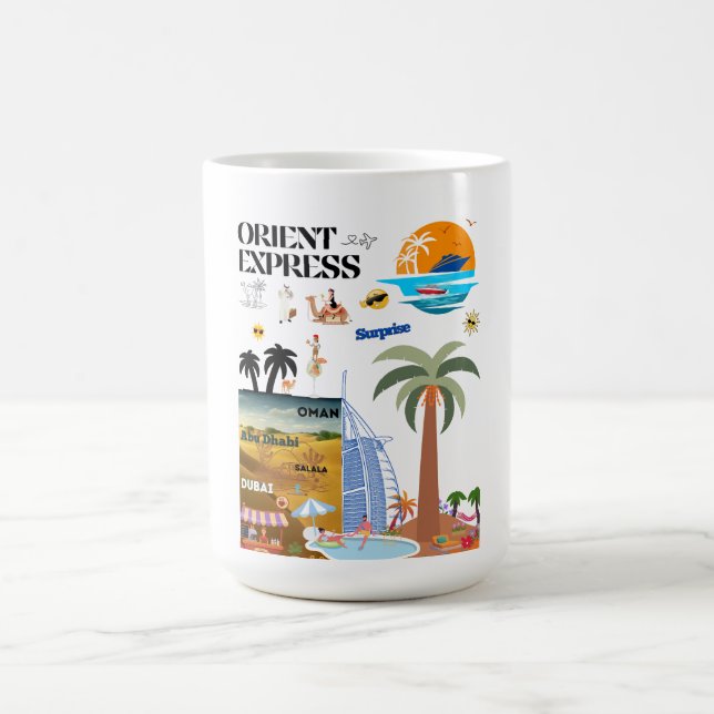 TAZA MÁGICA ORIENT EXPRESS TASSE (Centro)