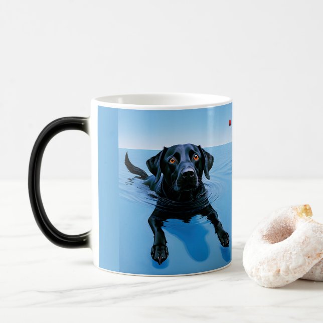 Taza Mágica Ornamento (Con donut)
