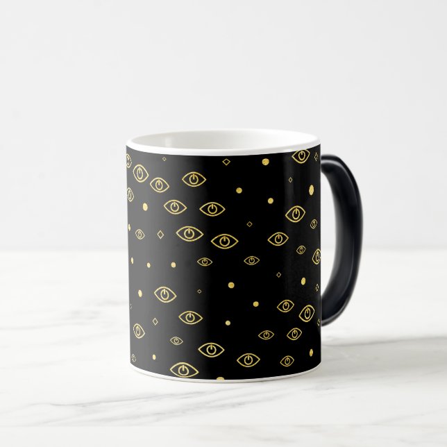 Taza Mágica Oro de Neolution - negro huérfano (Anverso derecho)