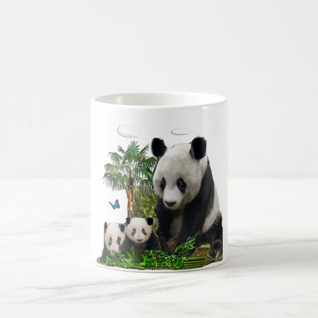 Taza Mágica Ositos panda (Centro)