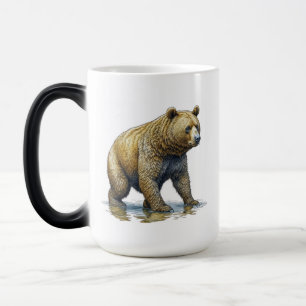 Taza Mágica Oso y Castigo de Café