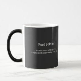 Taza Mágica Owen - el soldado del poeta