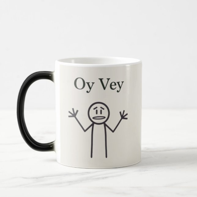 Taza Mágica Oy Vey (Izquierda)