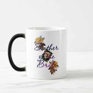 Taza Mágica Padre De La Floral De Novia