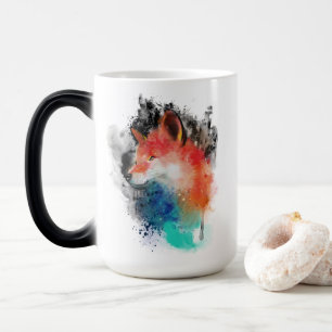 Taza Mágica Paint Splateado Fox
