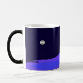 Taza Mágica Paisaje iluminado por la luna
