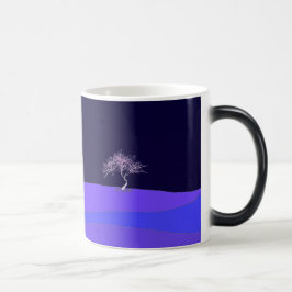 Taza Mágica Paisaje iluminado por la luna