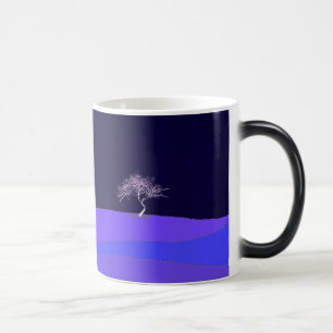 Taza Mágica Paisaje iluminado por la luna