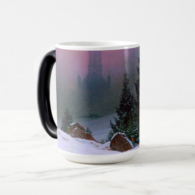 Taza Mágica Paisaje invernal Caspar David Friedrich (Anverso izquierdo)