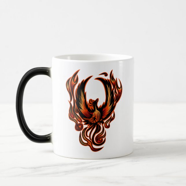 Taza Mágica Pájaro De Fuego (Izquierda)