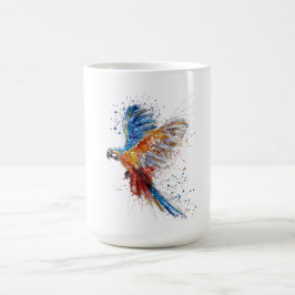 Taza Mágica pájaros de loro