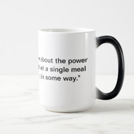 Taza Mágica palabras motivadoras