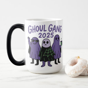 Taza Mágica Pandilla de Fantasmas de Moda Squad Café Halloween