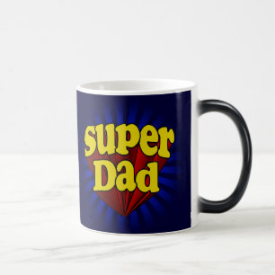 Taza Mágica Papá estupendo, el día de padre cambiante del
