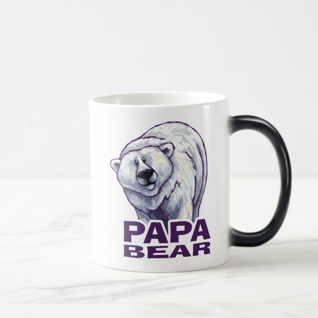 Taza Mágica Papa Polar Bear (Derecha)