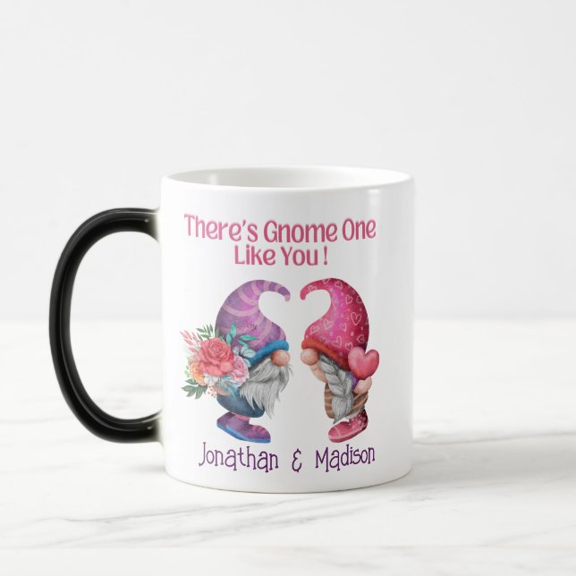 Taza Mágica Pareja Gnome Valentine hay Gnome como tú (Izquierda)