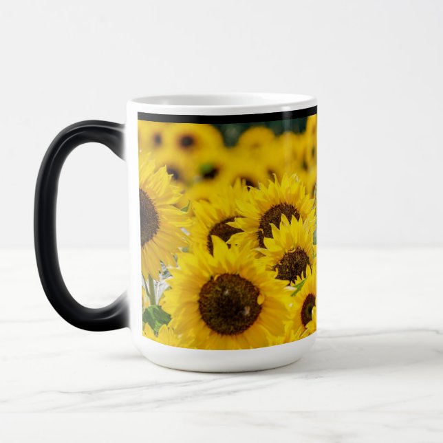Taza Mágica paro girasol de alta calidad (Izquierda)