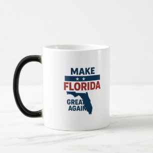 Taza Mágica  Patriotic Florida Design – “Make Florida Great ''
