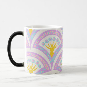 Taza Mágica Patrón de cáscara de color pastel