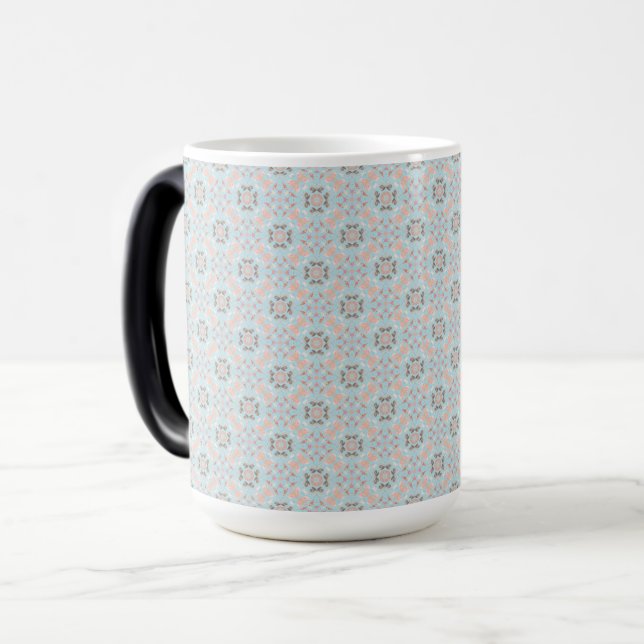 Taza Mágica Patrón de concha seamless (Anverso izquierdo)