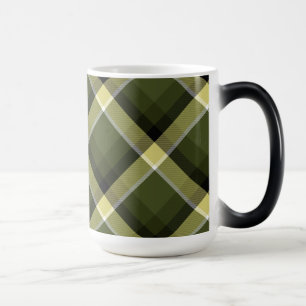 Taza Mágica Patrón de cuadros de camuflaje moderno militar kha