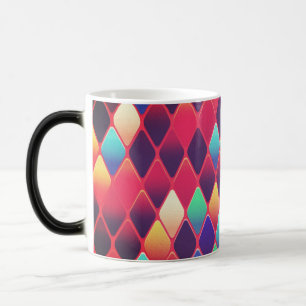 Taza Mágica Patrón de diamantes