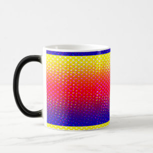 Taza Mágica Patrón de espuma arco iris