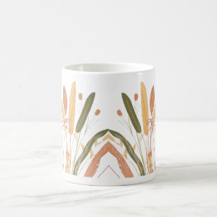 Taza Mágica Patrón de hojas otoñales