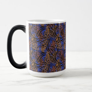 Taza Mágica Patrón de impresión lujoso Leopard y Zebra